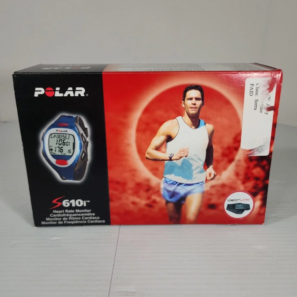 Polar S610i Watch and T61 Coded‎ Chest Strap Bundle NEEDS BATTERIES